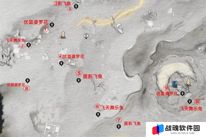 燕云十六声河西蹊跷全收集位置图图三