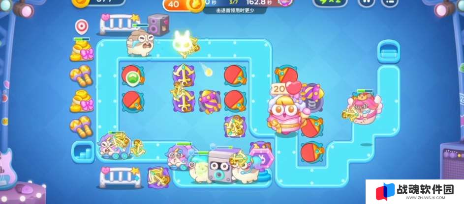 保卫萝卜4星途101击退首领关卡推荐道具