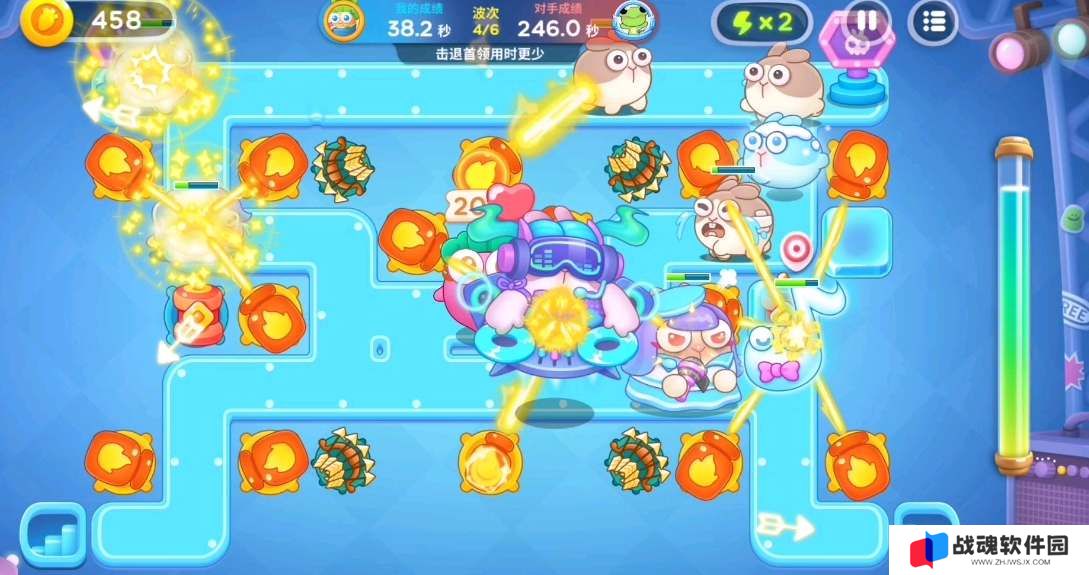 保卫萝卜4星途101击退首领关卡推荐道具