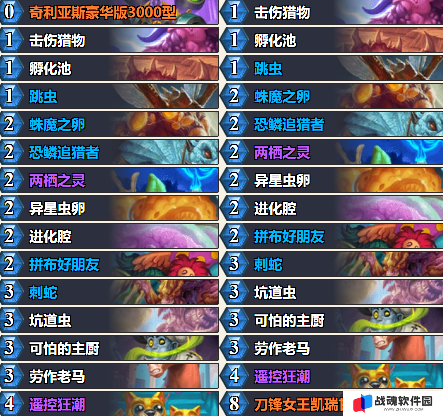炉石传说标准快攻蛋猎卡组怎么搭配 炉石传说标准快攻蛋猎推荐4月