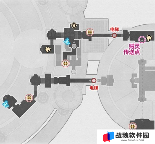 崩坏星穹铁道晨昏之眼宝箱在哪里图四
